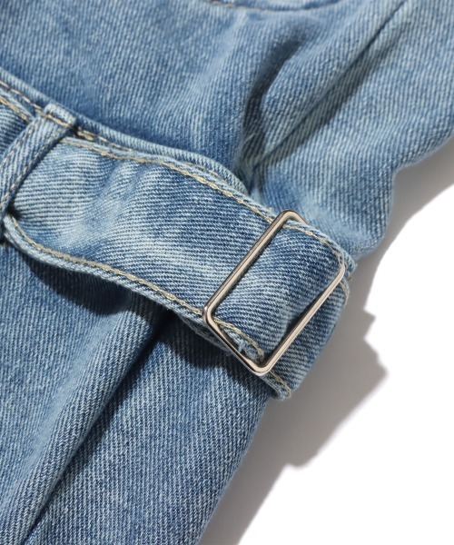 atmos pink（アトモスピンク）の「atmos pink デニムレッグウォーマー（レッグウォーマー・レディース・ブルー・FREE）」の7枚目の写真