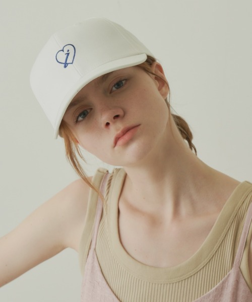 idem（イデム）の「idem heart cap/ハートロゴキャップ（キャップ・レディース・ネイビー/ホワイト・FREE）」の7枚目の写真
