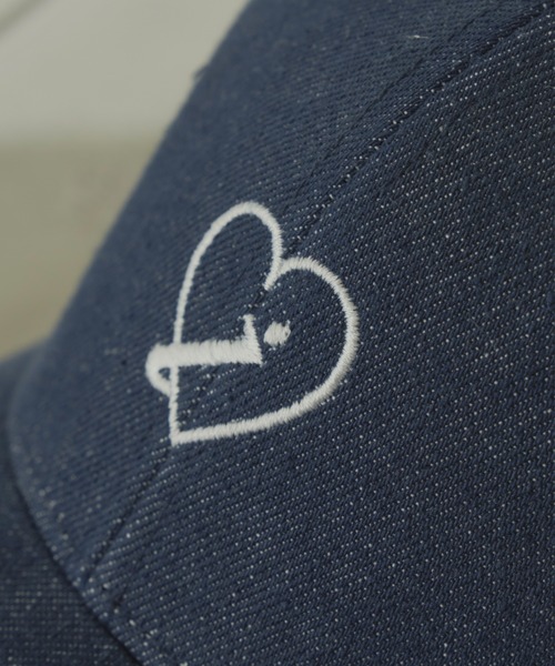 idem（イデム）の「idem heart cap/ハートロゴキャップ（キャップ・レディース・ネイビー/ホワイト・FREE）」の18枚目の写真