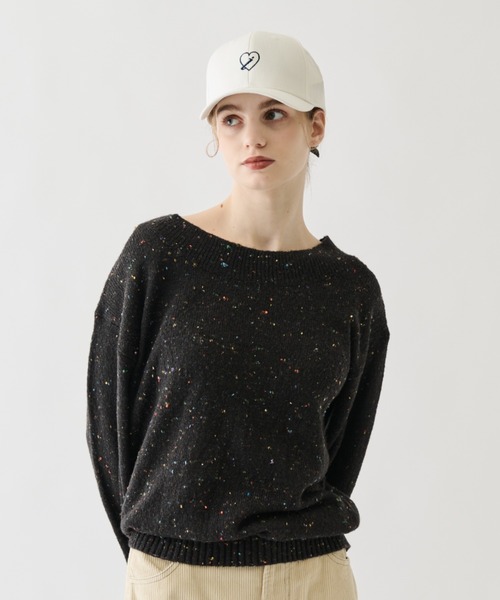 idem（イデム）の「idem heart cap/ハートロゴキャップ（キャップ・レディース・ネイビー/ホワイト・FREE）」の21枚目の写真