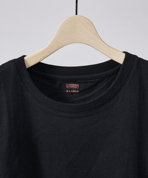 UNIVERSAL OVERALL（ユニバーサルオーバーオール）の「UNIVERSAL OVERALL ユニバーサルオーバーオール WIDE HEAVY 2PACKS SLEEVELESS ノースリーブ / ユニセックス2PAC（Tシャツ/カットソー・メンズ・ホワイト/ブラック・M/L/XL）」の8枚目の写真