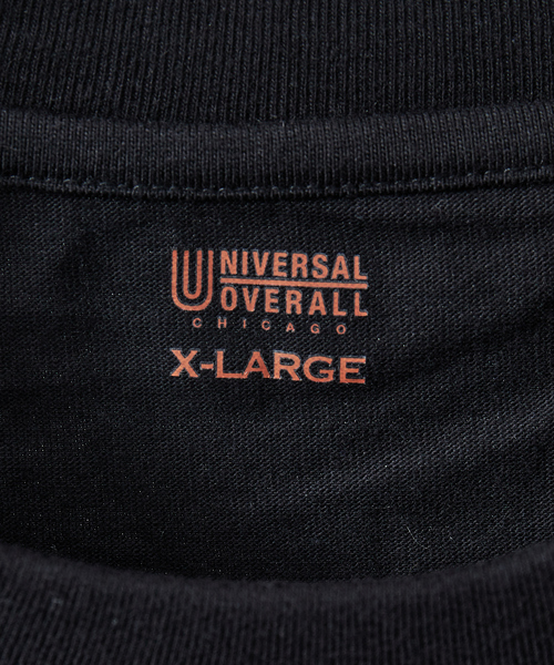 UNIVERSAL OVERALL（ユニバーサルオーバーオール）の「UNIVERSAL OVERALL ユニバーサルオーバーオール WIDE HEAVY 2PACKS SLEEVELESS ノースリーブ / ユニセックス2PAC（Tシャツ/カットソー・メンズ・ホワイト/ブラック・M/L/XL）」の3枚目の写真
