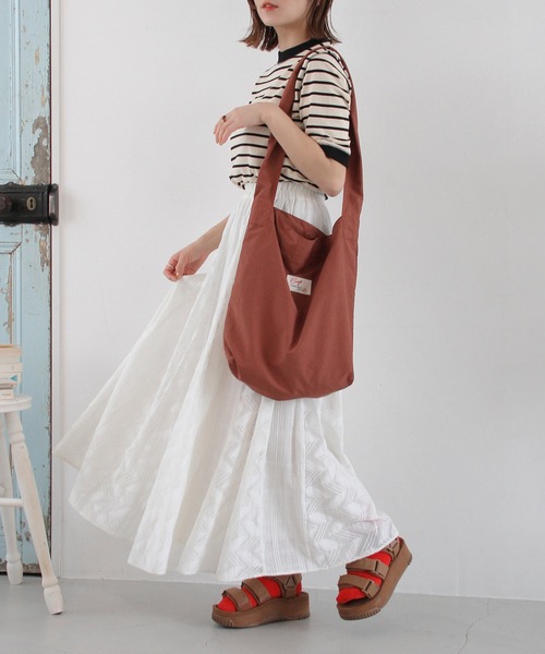 Crisp（クリスプ）の「ボーダーリンガーTシャツ（Tシャツ/カットソー・レディース・ブラック/ブルー/レッド・FREE）」の8枚目の写真