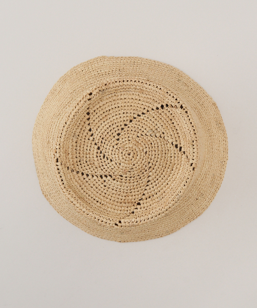 FRAMeWORK（フレームワーク）の「【GRILLO/グリーロ】透かし編みラインバケットハット（ハット・レディース・アイボリー・FREE）」の9枚目の写真