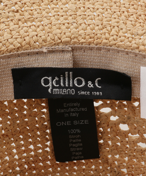 FRAMeWORK（フレームワーク）の「【GRILLO/グリーロ】透かし編みラインバケットハット（ハット・レディース・アイボリー・FREE）」の6枚目の写真