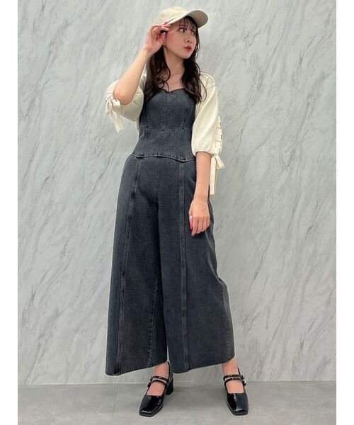 dazzlin（ダズリン）の「ケーブルデザインボレロカーデ（カーディガン/ボレロ・レディース・ピンク/アイボリー/ブラック/チャコールグレー・FREE）」の17枚目の写真