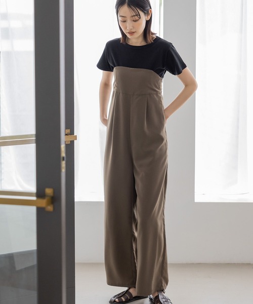 LAKOLE（ラコレ）の「2WAYベアサロペット / 963209（サロペット