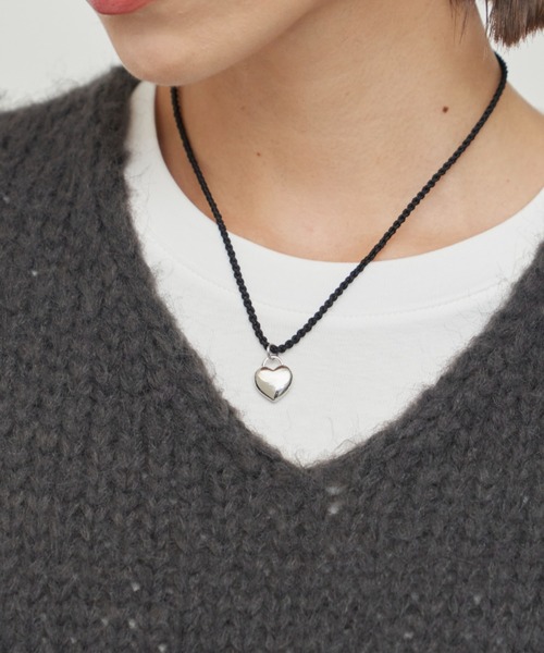 Auntie Rosa Holiday(アンティローザホリデー)の「ハートネックレス(ネックレス・レディース・シルバー/ゴールド・FREE)」の1枚目の写真
