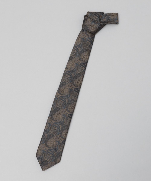 HARE（ハレ）の「JAPANジャガードナローネクタイ(HARE)（ネクタイ・メンズ・レッド/ベージュ/ネイビー/ブラック・FREE）」の5枚目の写真