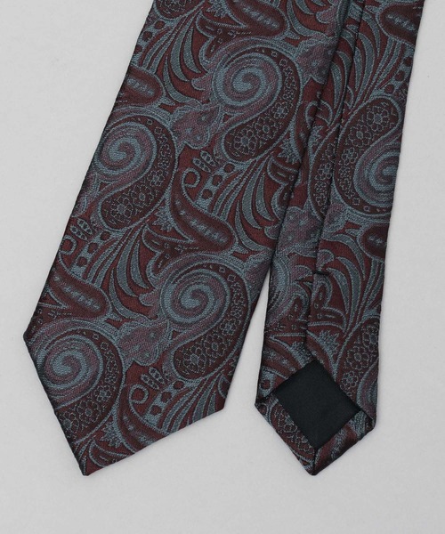 HARE（ハレ）の「JAPANジャガードナローネクタイ(HARE)（ネクタイ・メンズ・レッド/ベージュ/ネイビー/ブラック・FREE）」の9枚目の写真