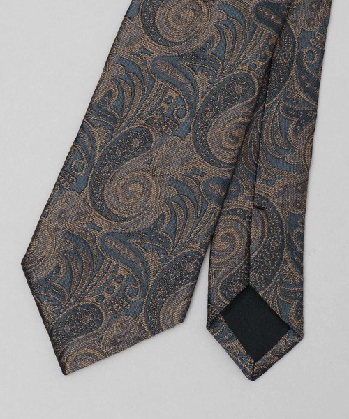 HARE（ハレ）の「JAPANジャガードナローネクタイ(HARE)（ネクタイ・メンズ・レッド/ベージュ/ネイビー/ブラック・FREE）」の10枚目の写真