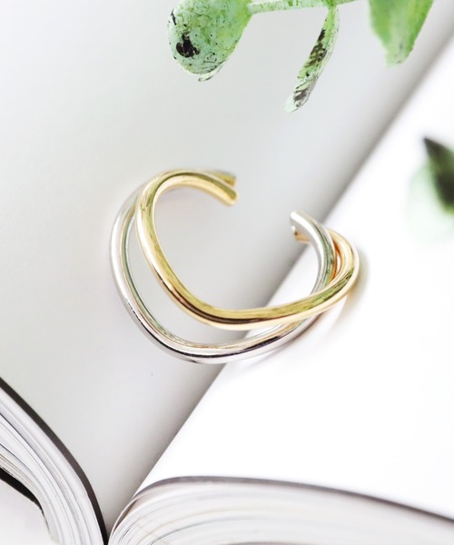 antiqua（アンティカ）の「2連リング（リング・レディース・マルチ・FREE）」の2枚目の写真