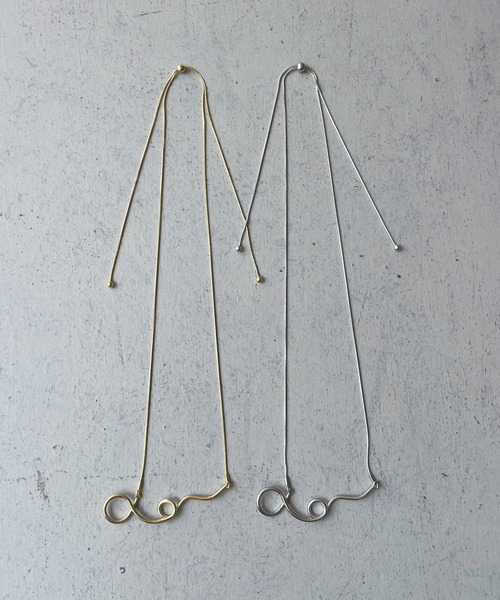 cheriella（シェリエラ）の「【cheriella】変形ニュアンスバースライドネックレス（ネックレス・レディース・シルバー/ゴールド・FREE）」の6枚目の写真