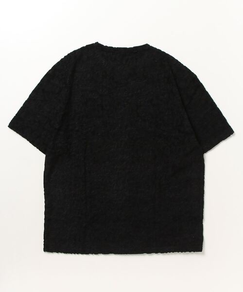 Bling Leads（ブリングリーズ）の「【Bling leads】レオパード柄クルーネックTシャツ（Tシャツ/カットソー・メンズ・ブルー/ブラック/ホワイト・LARGE/MEDIUM）」の4枚目の写真