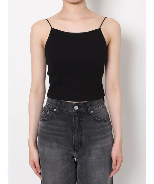 EVRIS(エヴリス)の「BASICリブキャミソール(キャミソール・レディース・グリーン/ホワイト/ブラック・FREE)」の9枚目の写真