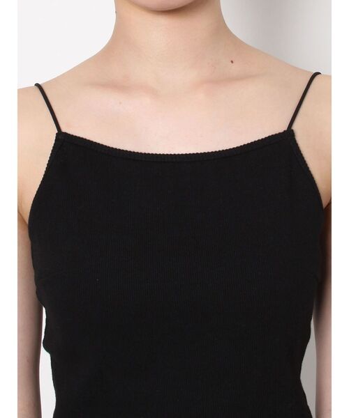 EVRIS(エヴリス)の「BASICリブキャミソール(キャミソール・レディース・グリーン/ホワイト/ブラック・FREE)」の12枚目の写真