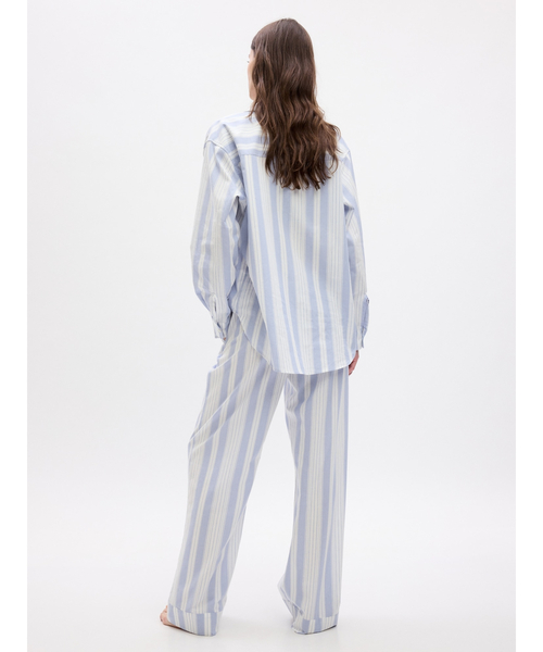 GAP（ギャップ）の「ポプリン パジャマパンツ（ルームウェア/パジャマ・レディース・ホワイト/ブルー/ピンク/グレー/ベージュ/マルチ/ホワイト系その他/ライトブルー/ブルー系その他2・XS/S/M/L/XXS）」の15枚目の写真