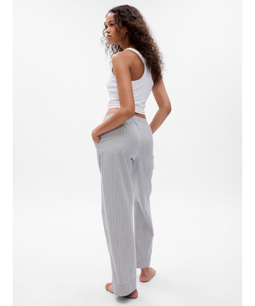 GAP（ギャップ）の「ポプリン パジャマパンツ（ルームウェア/パジャマ・レディース・ホワイト/ブルー/ピンク/グレー/ベージュ/マルチ/ホワイト系その他/ライトブルー/ブルー系その他2・XS/S/M/L/XXS）」の16枚目の写真