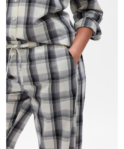 GAP（ギャップ）の「ポプリン パジャマパンツ（ルームウェア/パジャマ・レディース・ホワイト/ブルー/ピンク/グレー/ベージュ/マルチ/ホワイト系その他/ライトブルー/ブルー系その他2・XS/S/M/L/XXS）」の22枚目の写真