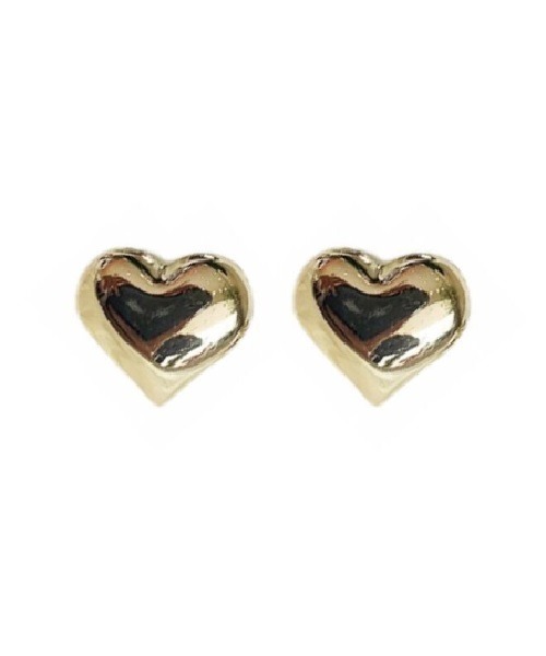 Tresor Paris トレゾアパリ ハート ピアス シルバー925 K18 Tresor Paris トレゾアパリ ハート ピアス シルバー925 K18