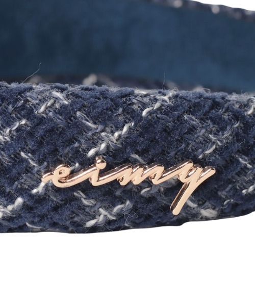 EIMY ISTOIRE(エイミーイストワール)の「eimyロゴツイードカチューシャ(カチューシャ・レディース・ピンク/ネイビー/ブラック/サックスブルー/ホワイト・FREE)」の17枚目の写真