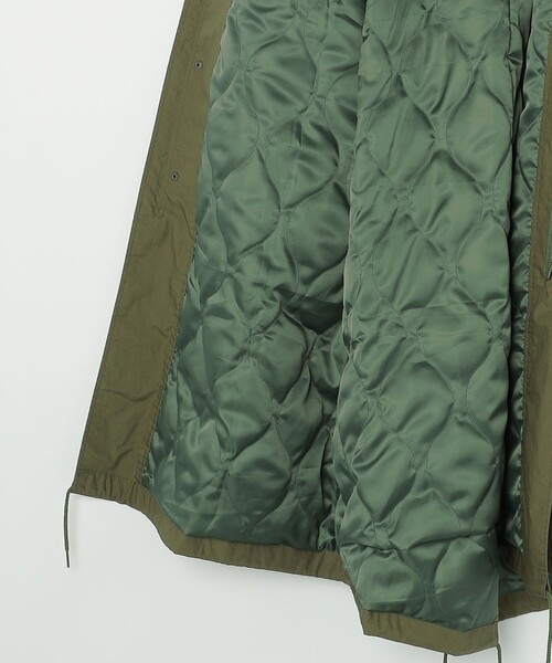 SHIPS(シップス)の「SHIPS: ミリタリー パディングモッズ コート(モッズコート・メンズ・ブラック/オリーブ・SMALL/MEDIUM/LARGE)」の22枚目の写真