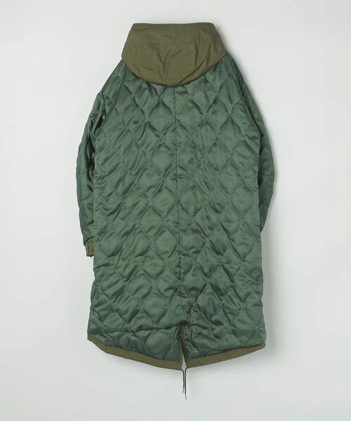 SHIPS(シップス)の「SHIPS: ミリタリー パディングモッズ コート(モッズコート・メンズ・ブラック/オリーブ・SMALL/MEDIUM/LARGE)」の19枚目の写真