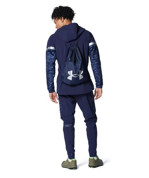 UNDER ARMOUR(アンダーアーマー)の「UAハーフ メッシュ サックパック(ベースボール/メンズ)(その他・メンズ・ダークネイビー・ONESIZE)」の6枚目の写真
