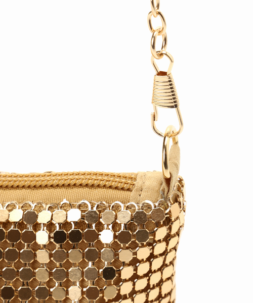 SLOBE citron.（スローブシトロン）の「《追加2》SLOBE citron. kira kira BAG（ショルダーバッグ・レディース・シルバー/ゴールド・FREE）」の9枚目の写真