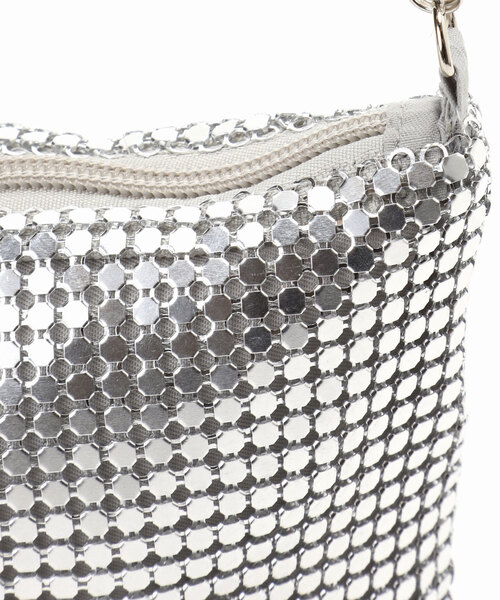 SLOBE citron.（スローブシトロン）の「《追加2》SLOBE citron. kira kira BAG（ショルダーバッグ・レディース・シルバー/ゴールド・FREE）」の6枚目の写真