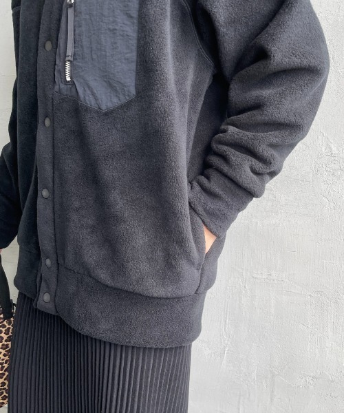 AMERICANA（アメリカーナ）の「[Americana×JEANS FACTORY/アメリカーナ×ジーンズファクトリー] 別注 Vネックフリースカーディガン（その他アウター・レディース・ブラック/オリーブ/オートミール・ONE SIZE）」の18枚目の写真