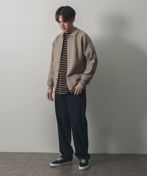 PENNEYS（ぺニーズ）の「『XLサイズ/WEB限定』『別注』PENNEYS×DOORS　THE FOX シャツカーディガン（カーディガン/ボレロ・メンズ・オレンジ系その他/ブラウン系その他/ブラック・MEDIUM/X-LARGE/LARGE）」の9枚目の写真