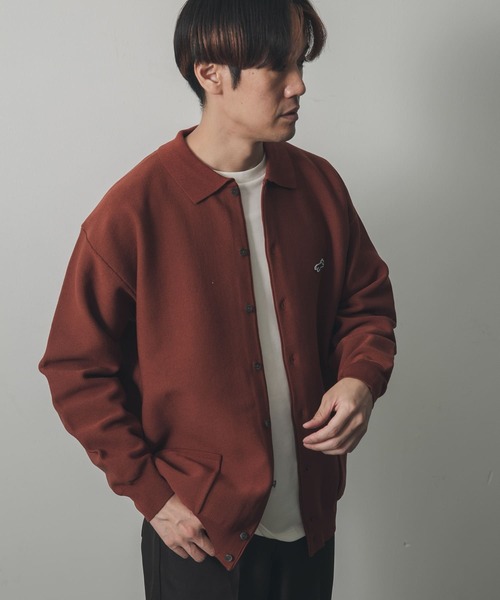 PENNEYS（ぺニーズ）の「『XLサイズ/WEB限定』『別注』PENNEYS×DOORS　THE FOX シャツカーディガン（カーディガン/ボレロ・メンズ・オレンジ系その他/ブラウン系その他/ブラック・MEDIUM/X-LARGE/LARGE）」の12枚目の写真