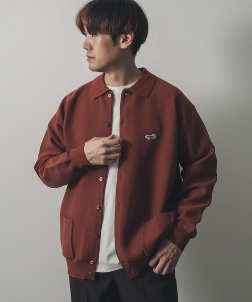 PENNEYS（ぺニーズ）の「『XLサイズ/WEB限定』『別注』PENNEYS×DOORS　THE FOX シャツカーディガン（カーディガン/ボレロ・メンズ・オレンジ系その他/ブラウン系その他/ブラック・MEDIUM/X-LARGE/LARGE）」の13枚目の写真