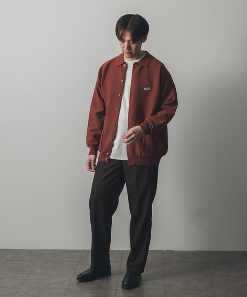 PENNEYS（ぺニーズ）の「『XLサイズ/WEB限定』『別注』PENNEYS×DOORS　THE FOX シャツカーディガン（カーディガン/ボレロ・メンズ・オレンジ系その他/ブラウン系その他/ブラック・MEDIUM/X-LARGE/LARGE）」の15枚目の写真