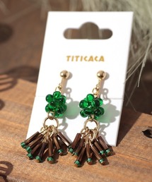 チチカカ | ビーズボールイヤリング(イヤリング)