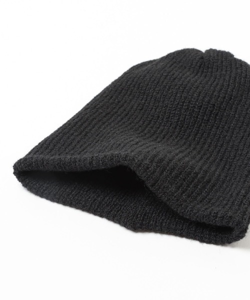 PAGEBOY(ページボーイ)の「ニットビーニー(ニットキャップ/ビーニー・レディース・パープル/ブラック/チャコールグレー・FREE)」の18枚目の写真
