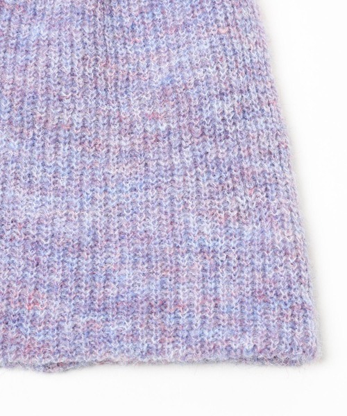 PAGEBOY(ページボーイ)の「ニットビーニー(ニットキャップ/ビーニー・レディース・パープル/ブラック/チャコールグレー・FREE)」の21枚目の写真