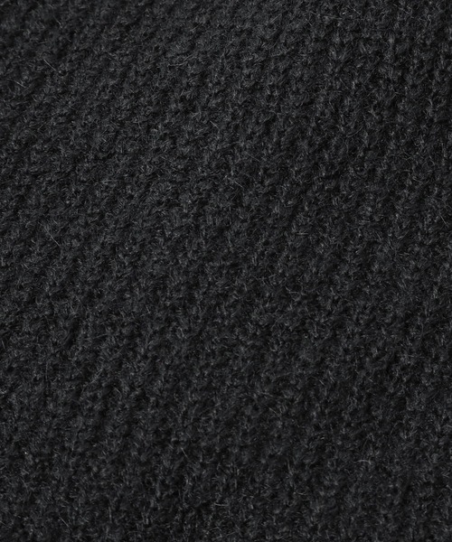 PAGEBOY(ページボーイ)の「ニットビーニー(ニットキャップ/ビーニー・レディース・パープル/ブラック/チャコールグレー・FREE)」の22枚目の写真