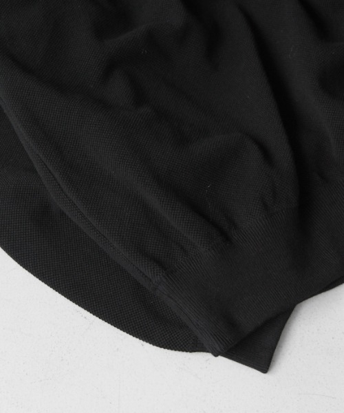 crepuscule(クレプスキュール)の「crepuscule Moss Stitch Skipper(ニット/セーター・メンズ・アイボリー/ダークグレー/ライトブルー/ブラック/グレー・2/1)」の7枚目の写真