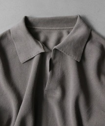 Crepuscule｜スキッパーニット Moss Stitch Skipper crepuscule - 【再販売通知受付可能】Moss Stitch Skipper