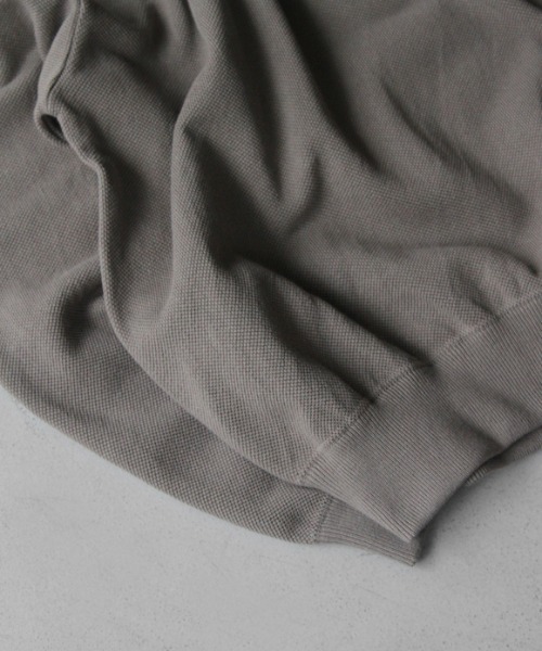 crepuscule(クレプスキュール)の「crepuscule Moss Stitch Skipper(ニット/セーター・メンズ・アイボリー/ダークグレー/ライトブルー/ブラック/グレー・2/1)」の9枚目の写真