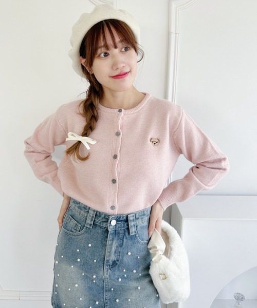 萌　モユル　moyuru リネン　変形ボレロ　カーディガン センソユニコ 萌 モユル moyuru リネン 変形ボレロ カーディガン センソユニコ