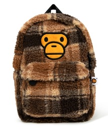 BABY MILO MINI FUR BACKPACKバックパックアベイシング A BATHING APE（アベイシングエイプ）の「BABY MILO MINI FUR