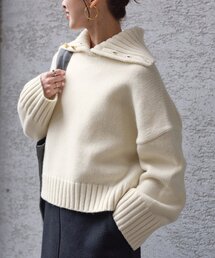 Spick & Span（スピックアンドスパン）の「ウール釦開きニット（ニット/セーター）」