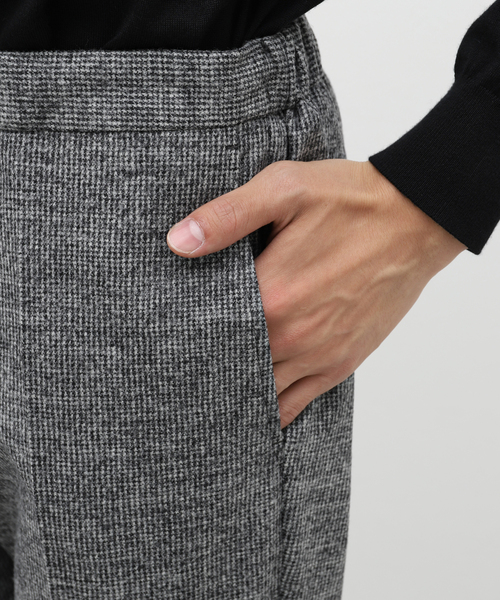 417 EDIFICE（フォーワンセブンエディフィス）の「【MOONLIGHT CLOTHING】ウールジャージーイージースラックス（スラックス・メンズ・グレー/チャコールグレー・MEDIUM/LARGE/SMALL）」の22枚目の写真