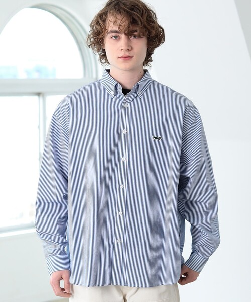 PENNEYS（ぺニーズ）の「PENNEY'S × BEAMS HEART / FOX ワンポイント ストライプ シャツ（シャツ/ブラウス・メンズ・その他1/その他・MEDIUM/SMALL/LARGE）」の17枚目の写真