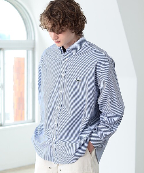 PENNEYS（ぺニーズ）の「PENNEY'S × BEAMS HEART / FOX ワンポイント ストライプ シャツ（シャツ/ブラウス・メンズ・その他1/その他・MEDIUM/SMALL/LARGE）」の18枚目の写真