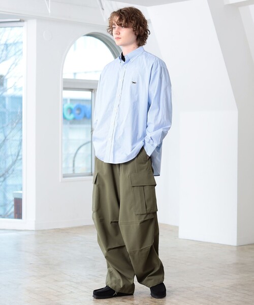 PENNEYS（ぺニーズ）の「PENNEY'S × BEAMS HEART / FOX ワンポイント ストライプ シャツ（シャツ/ブラウス・メンズ・その他1/その他・MEDIUM/SMALL/LARGE）」の20枚目の写真
