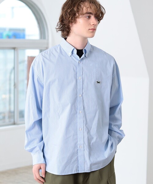PENNEYS（ぺニーズ）の「PENNEY'S × BEAMS HEART / FOX ワンポイント ストライプ シャツ（シャツ/ブラウス・メンズ・その他1/その他・MEDIUM/SMALL/LARGE）」の21枚目の写真